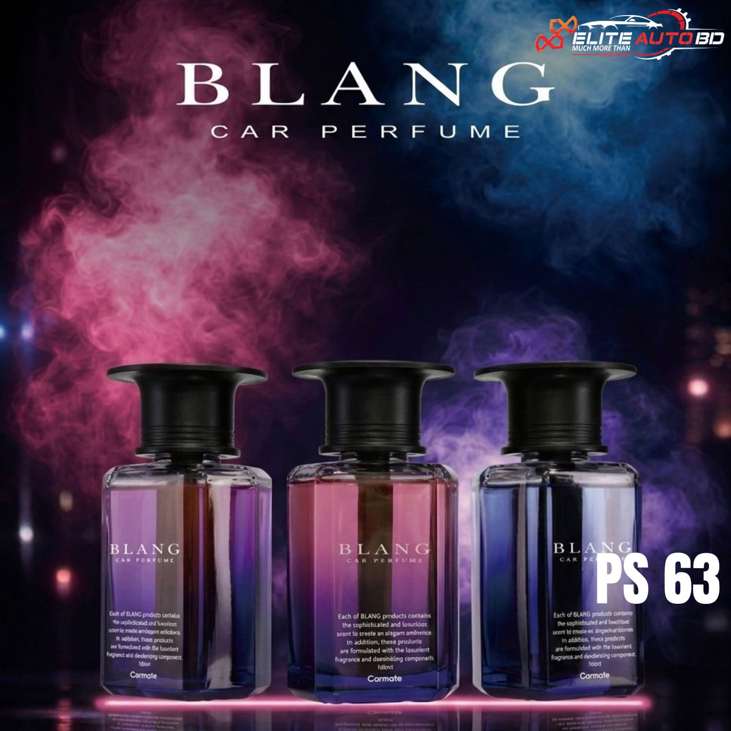 "Blang Car Perfume by Carmate | Japanese Fragrance Luxury, Long-Lasting Scent | PS 63 |  Elite Auto BD