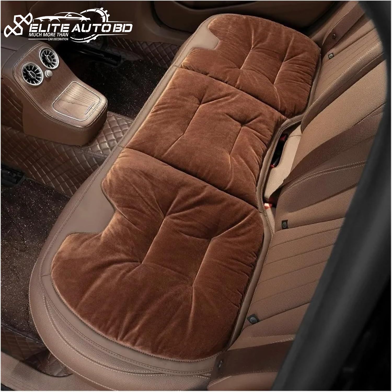 Car Seat Cushion Protectors Flannel Winter Warm Anti Slip Rear Seat Soft Pad (1 Piece) | Seat Cushion | Elite Auto BD