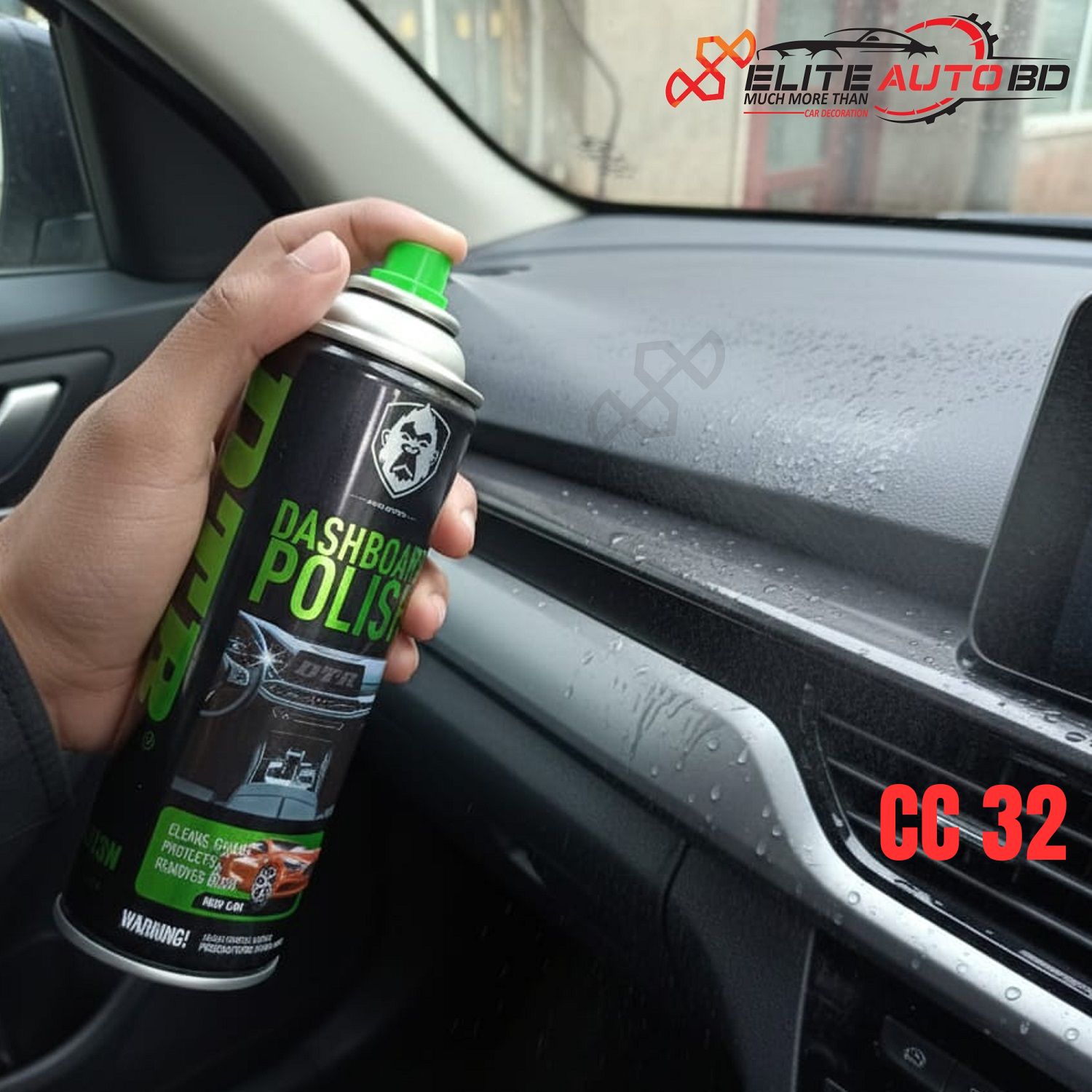 Buy DTR Dashboard Polish 450ml (Cleans, Shines, Protects) Online | DTR | CC 32 | Elite Auto BD