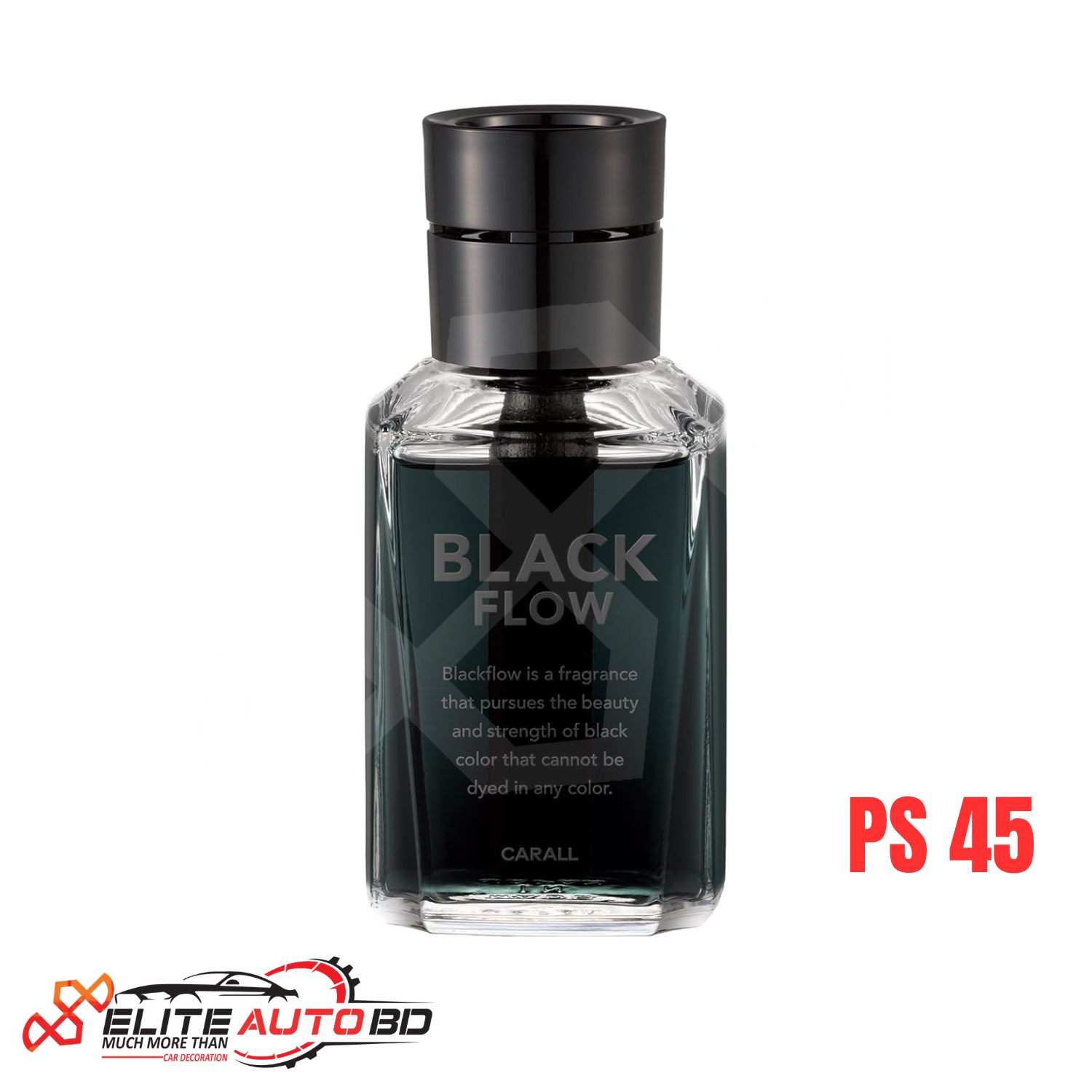 Carall Black Flow Car Perfume: Original Japanese Luxury Liquid Air Freshener | PS 45 | Elite Auto BD.