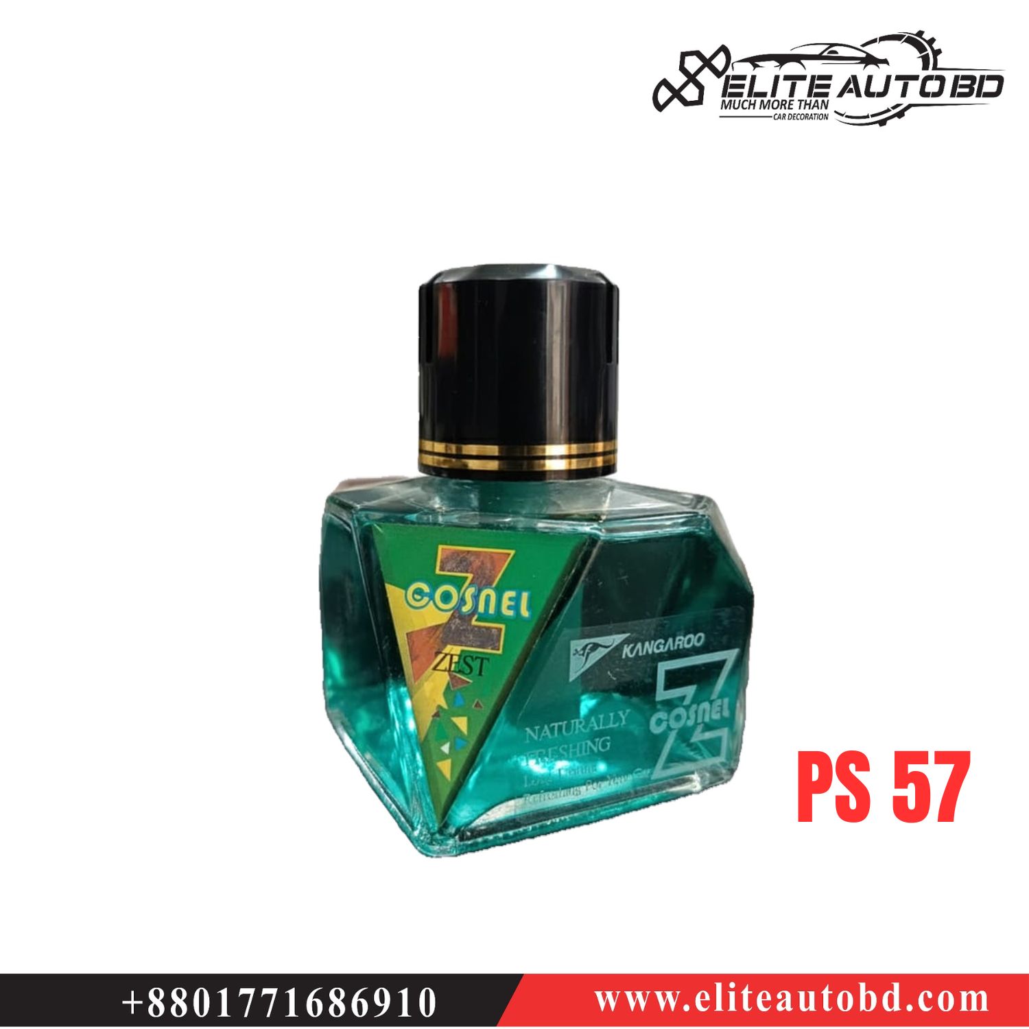 Cosnel Zest Kangaroo Car Air Freshener | Naturally Refreshing Fragrance Made In Korea Original | Kangaroo | PS 57 | Elite Auto BD .