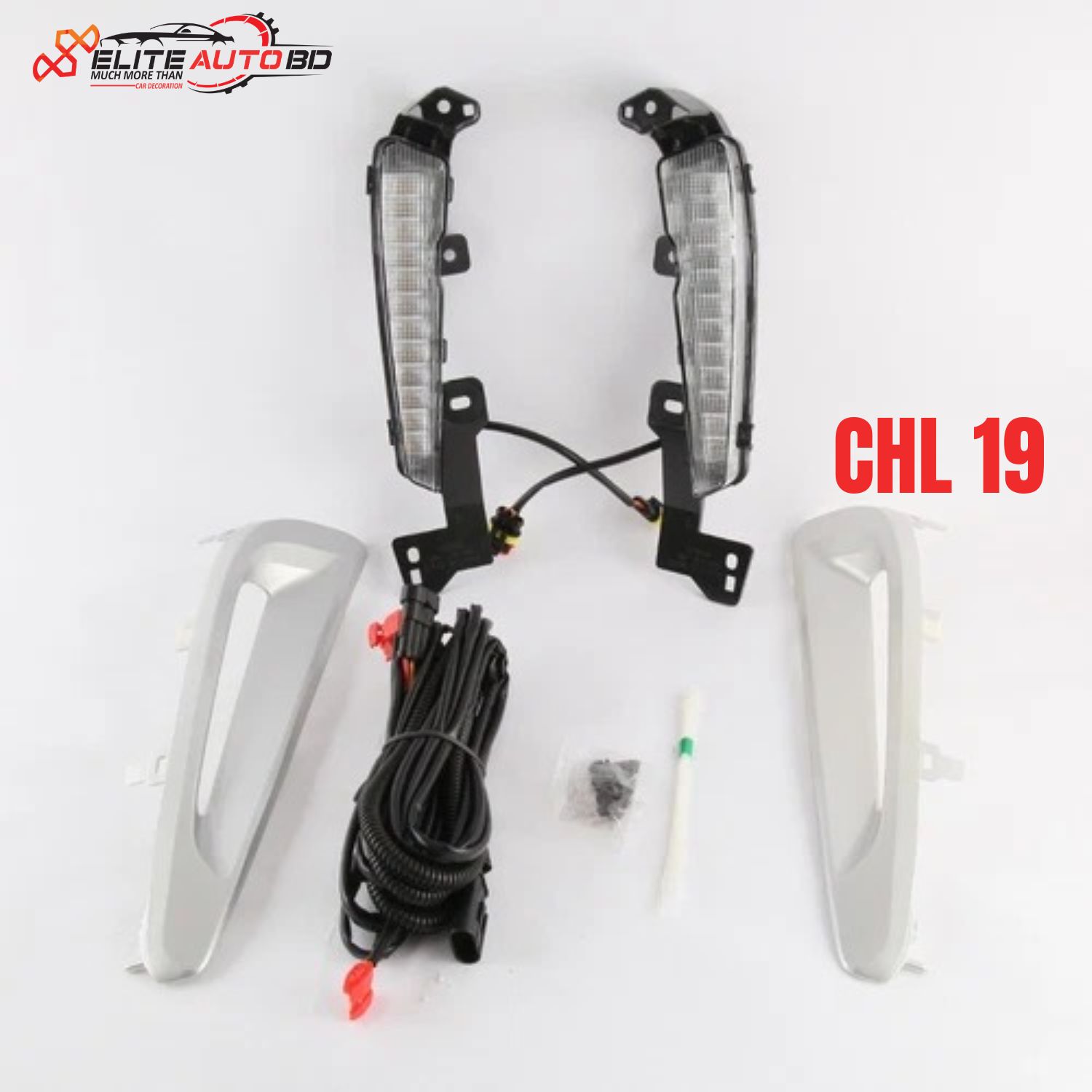 LED DRL Fog Lamp Assembly for Toyota Prius (2019–2025) – Daytime Running Light Kit | CHL 19 |  Elite Auto BD