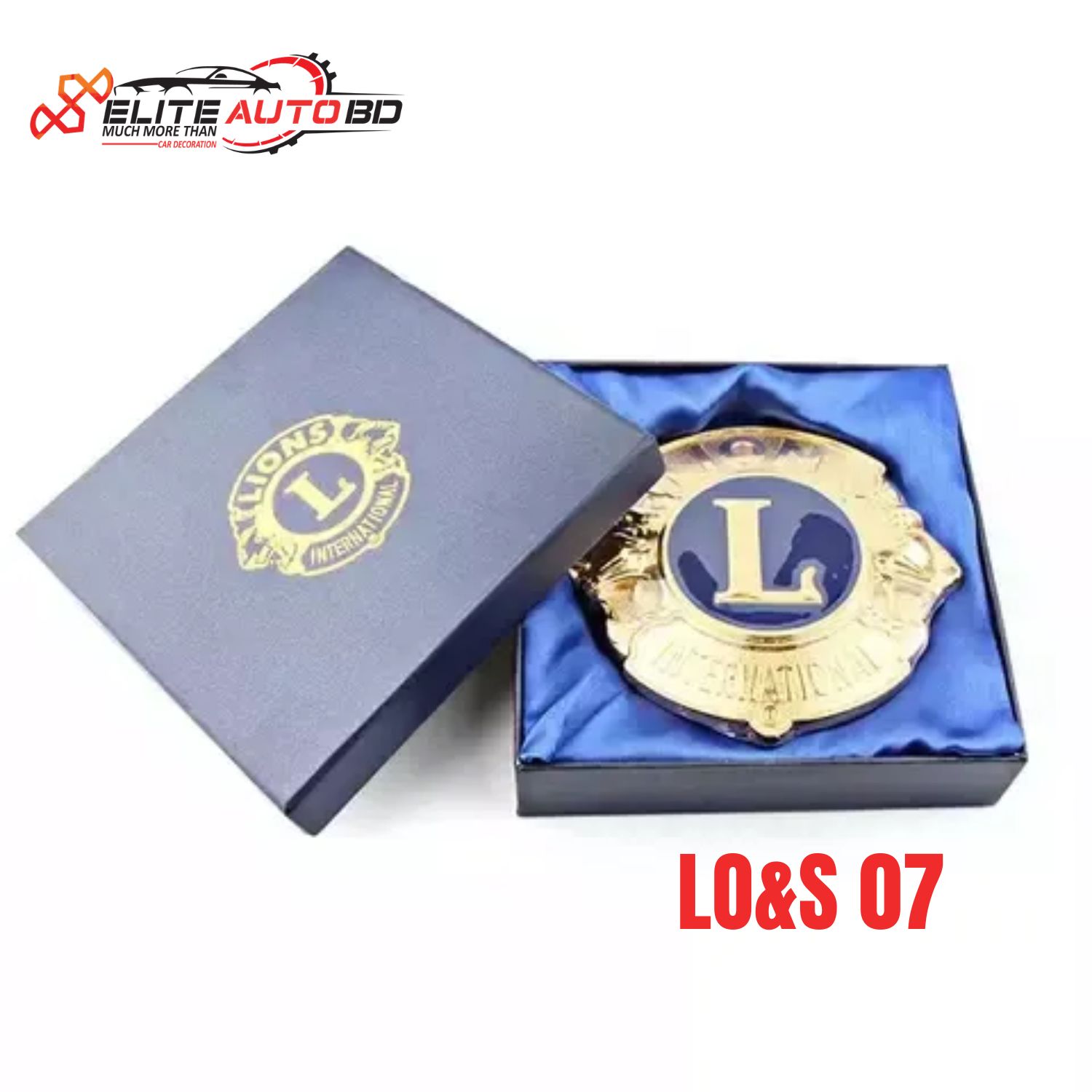 PCS 3D Metal Lions Logo Car Sticker Auto Badge | LO&S 07 | Elite Auto BD