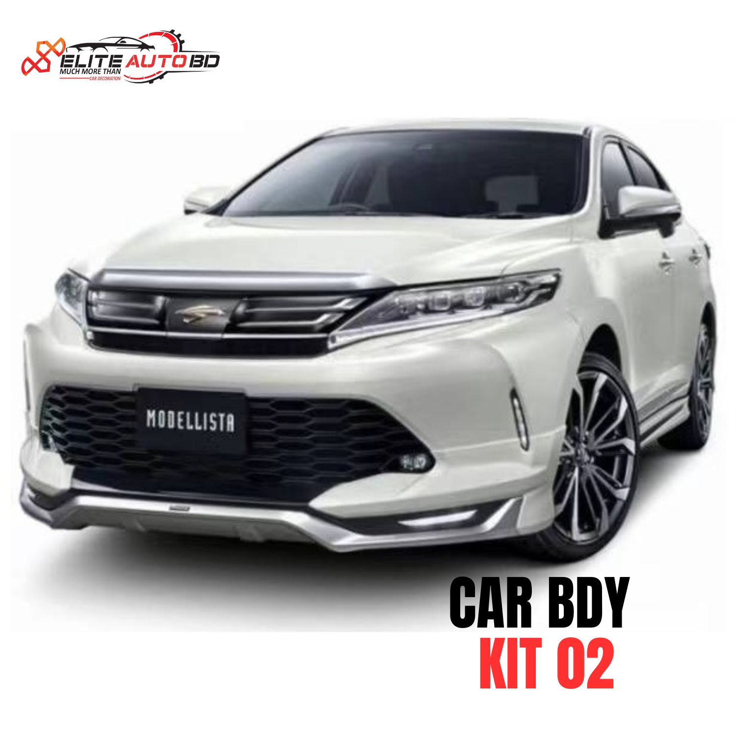 MODELLISTA BODY KIT for HARRIER AVANT EMOTIONAL STYLE 2018 | Car Body Kit 02 | Elite Auto BD